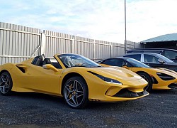 Ferrari F8 Spider đầu tiên cập bến Việt Nam: Chiếc F8 thứ 2 sau xe của Nguyễn Quốc Cường với mui trần và màu sơn chói loá