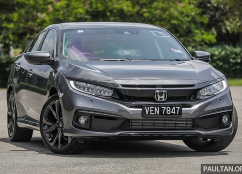 Honda Civic 2020 tại Malaysia được trang bị Honda Sensing