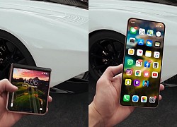 iPhone gập sẽ dùng màn hình microLED tích hợp camera và Touch ID