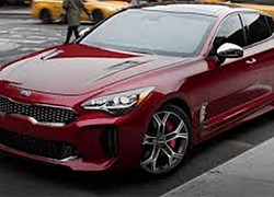 KIA Stinger 2021 cải tiến với thiết kế bắt mắt