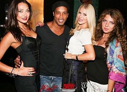 Ronaldinho bị quản thúc vẫn mở tiệc phá sức cùng chân dài