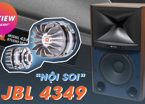 Soi trước toàn bộ kỹ thuật "thâm sâu" của loa JBL 4349, tháng 9 về Việt Nam