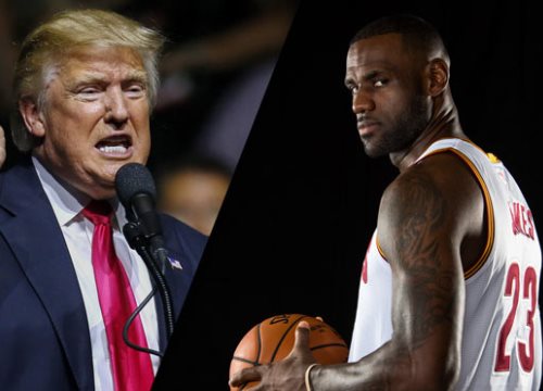 Tổng thống Trump chọc giận sao NBA, LeBron James nói câu bất cần