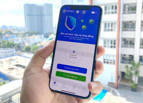 Ứng dụng Bluezone đã có hơn 13 triệu lượt tải về