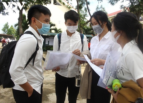 Thí sinh Đắk Lắk tự tin bước vào ngày thi thứ 2