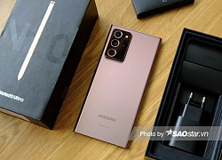 Mở hộp Galaxy Note20 Ultra chính hãng tại Việt Nam: Thiết kế vuông vắn, cụm camera ấn tượng