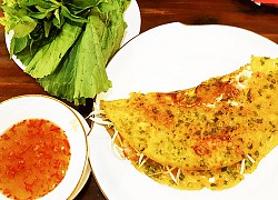 Bánh xèo thịt mỡ