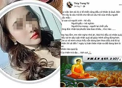 Chân dung "tiểu tam" cướp chồng hot girl Âu Hà My: Thường xuyên đăng giảng Phật pháp, nhân quả cuộc đời