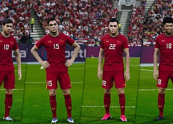 Game thủ Việt tâm huyết, mang đội tuyển Việt Nam lên PES 20, đẹp xuất sắc và giống "y xì đúc" ngoài đời