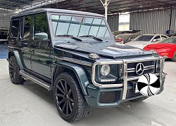 Hàng hiếm Mercedes-Benz G 63 AMG màu dị hạ giá rẻ hơn Lexus LX 570 cả tỷ đồng dù chỉ chạy 4.800km mỗi năm