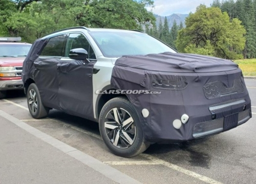 KIA Sorento 2021 xuất hiện trên đường chạy thử tại Mỹ, chuẩn bị ra mắt