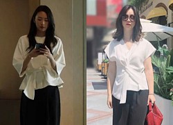 Mê mẩn style của Cố Giai trong "30 Chưa Phải Là Hết", cô nàng này học theo và kết quả thật chẳng ngờ đến