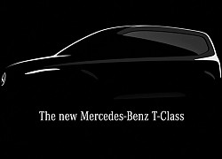 Mercedes-Benz nhá hàng thêm dòng T-Class hoàn toàn mới