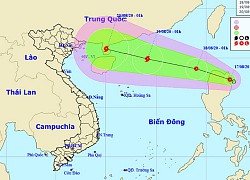 24 giờ tới, áp thấp nhiệt đới sẽ vào Biển Đông