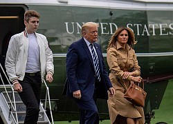 Barron Trump cao vượt trội so với cha mẹ