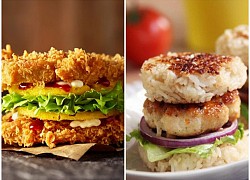 Các món kẹp kiểu burger không dùng đến bánh mỳ mà vẫn ngon tuyệt