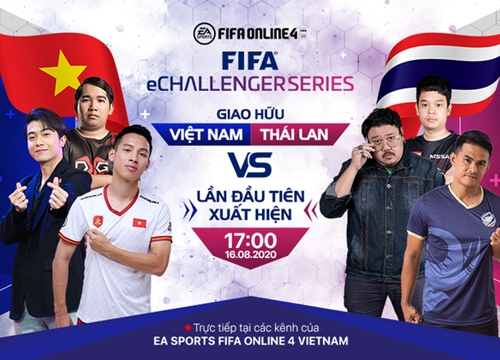 FIFA Online 4: Cris Phan, Hùng Dũng và Vermisse xuất sắc đả bại Thái Lan trong FIFA eChallenger