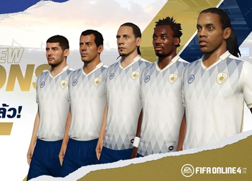 FIFA Online 4: Dàn ICONS mới Ronaldinho, Rio Ferdinand sắp sửa "về làng"