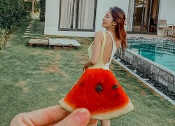 Kiểu chụp ảnh thú vị, dễ "tạo trend" với bikini của vợ hai Minh Nhựa