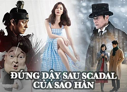 Loạt sao Hàn dính scandal động trời nhưng vẫn &#8216;rũ bùn đứng dậy&#8217;