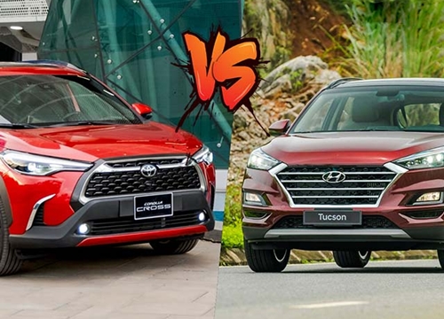 So sánh nhanh Hyundai Tucson và Toyota Corolla Cross, chọn xe Hàn hay xế Nhật