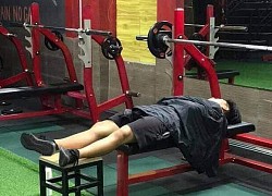 Sự thật về bức ảnh anh chồng 'ngủ quên' trong phòng tập gym gây xôn xao cộng đồng mạng