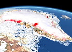 Băng trên đảo Greenland tan 500 tỷ tấn/năm