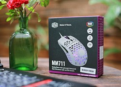 Cooler Master MM711: Chuột gaming LED RGB 'nhẹ nhất thế giới'