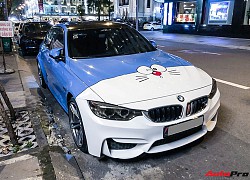 Dân chơi Sài Thành trang trí BMW M3 theo phong cách Doraemon không đụng hàng với bất kỳ ai