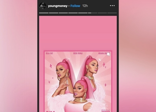 Fan của Nicki Minaj khẳng định sắp có một màn hợp tác cùng Ariana Grande và Doja Cat