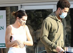 Kendall Jenner gợi cảm ra phố cùng bạn trai tin đồn