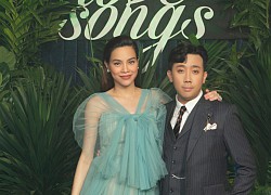 Kim Lý cùng dàn sao đội mưa đi nghe Hồ Ngọc Hà hát 'Lovesongs'