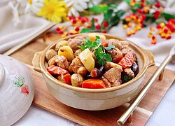 Om thịt gà, lỡ tay cho thêm một loại hạt lại được món ngon như nhà hàng