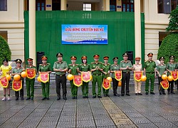 Sôi nổi giải bóng chuyền hơi nữ Công an tỉnh Hà Giang