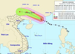 Thời tiết ngày 19/8: Bão số 4 suy yếu, mưa giông ở nhiều nơi