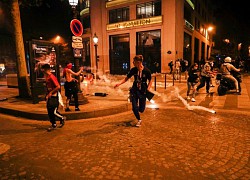 CĐV PSG gây rối trên đường phố Paris sau trận chung kết