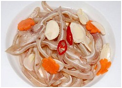 Học cách làm tai heo ngâm chua ngọt, giòn giòn ngon miễn chê