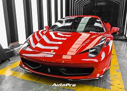 Soi nội thất siêu độc của Ferrari 458 Italia vừa về Việt Nam