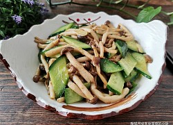 Nấm xào dưa leo thanh đạm mà 'trôi cơm' khỏi bàn, chần chừ gì mà không thử ngay nào!