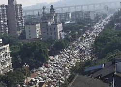 Rò rỉ hóa chất ở thành phố của Trung Quốc, dân hoảng loạn đi sơ tán