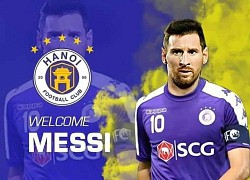 Báo Thái Lan đăng hình ảnh Messi gia nhập... V-League