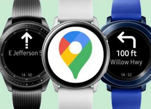 Cách dùng Google Maps trên smartwatch Galaxy Watch