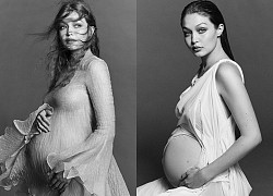 Gigi Hadid khiến MXH "nổ trời" với bộ ảnh khoe bụng bầu: Đẹp như nữ thần Hy Lạp, đường cong mê hoặc hàng triệu người