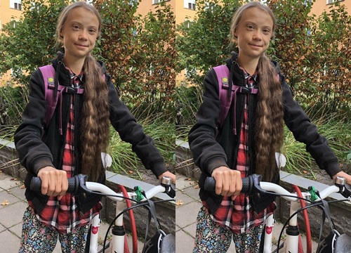 Greta Thunberg đi học trở lại