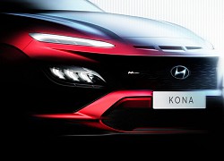 Hé lộ thiết kế Hyundai Kona 2021: Đầu xe điệu đà hơn, bản hiệu suất cao hầm hố kiểu Lamborghini Urus