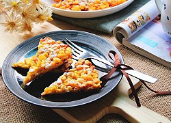 Không luộc cũng chẳng nướng, đem ngô làm pizza cũng ngon vô cùng