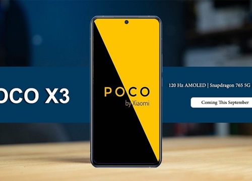 POCO X3 lộ diện: Màn hình 120Hz, Snapdragon 732, 4 camera sau, sạc nhanh 33W