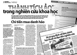 Thành tích ảo trong nghiên cứu khoa học: Đánh giá thông qua con số dễ ngụy tạo