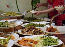 Tiệm buffet chay trả tiền tùy tâm ở TP.HCM