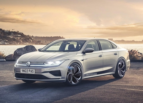 Volkswagen Passat 2023 sẽ là xe hạng sang